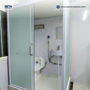 Toilet Modular Kaca