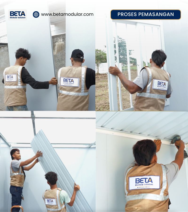 Floor Panel (2) Pemasangan Rumah Modular