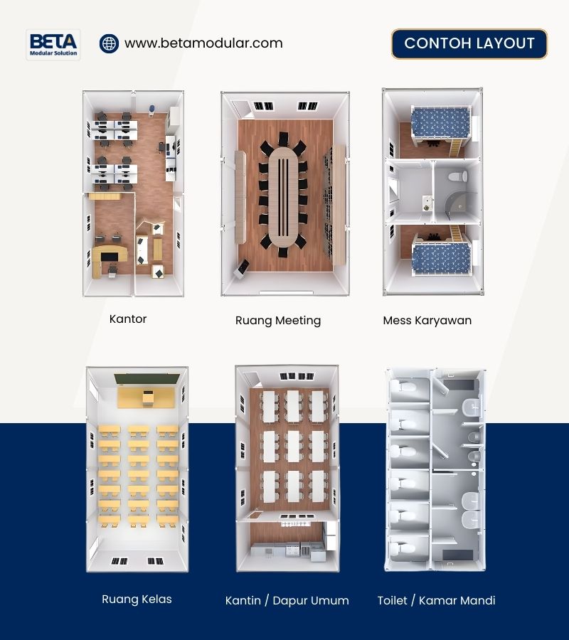 H4 Layout Rumah Modular
